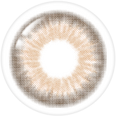 Lenstown 梨芝瞳 Kakao Friends Apeach Brown 月拋(2片)